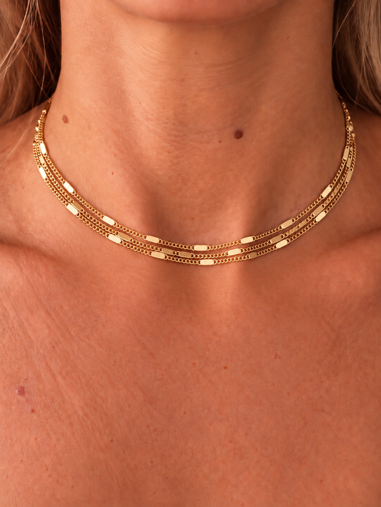 Collana Tre Fili