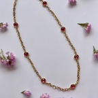 GOCCE DI ROSA - collana