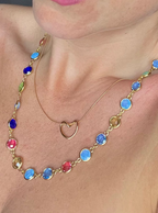 Collana cristalli Multicolor