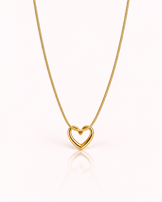 Collana cuore minimal
