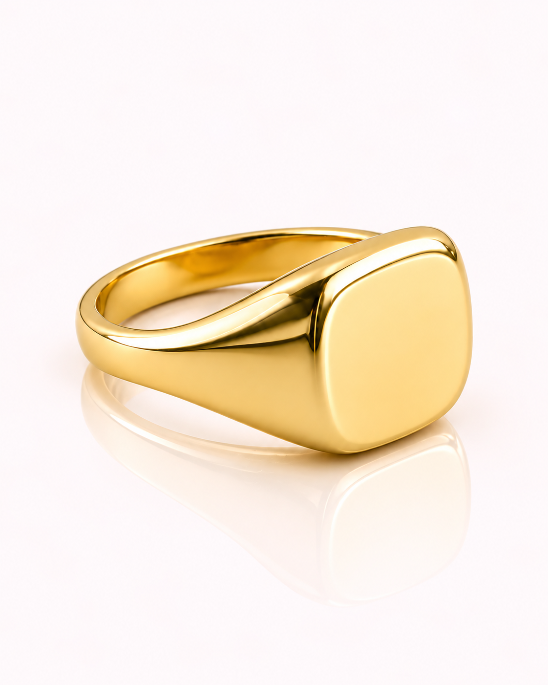 ANELLO TIMBRO QUADRATO