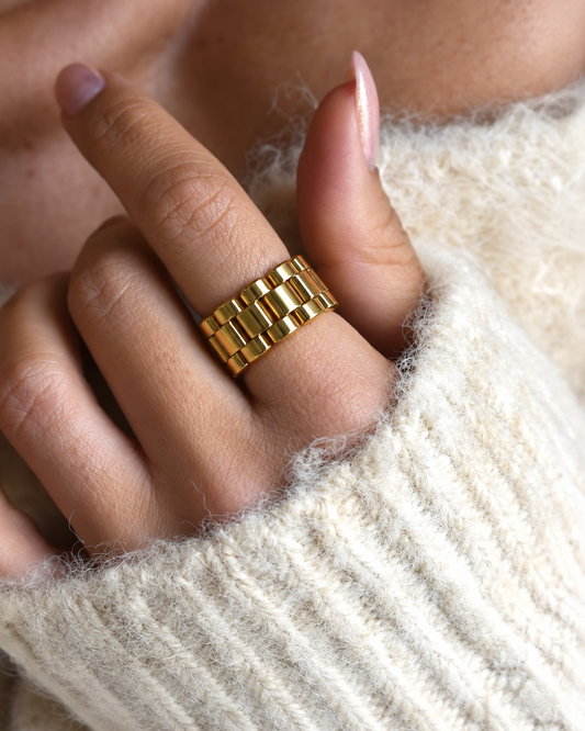 Anello maglia larga