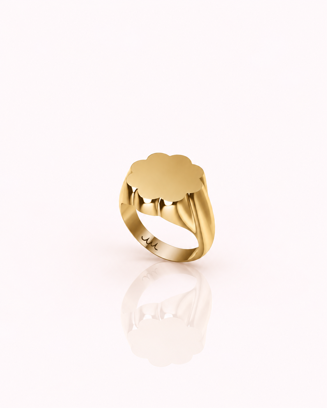 Anello Timbro Petalo