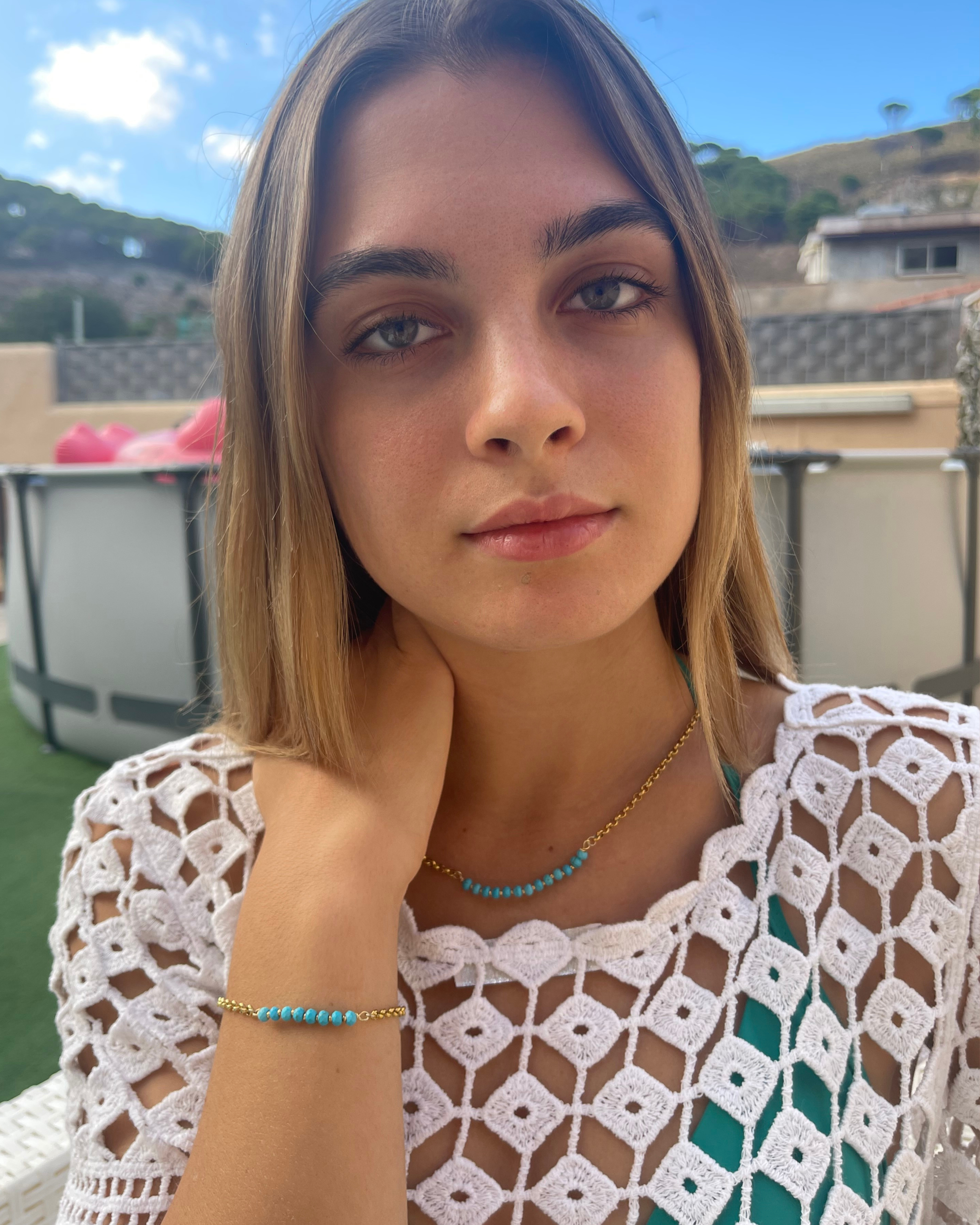 Collana e bracciale Isulea
