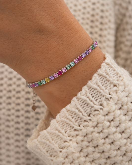 Bracciale Tennis Multicolor