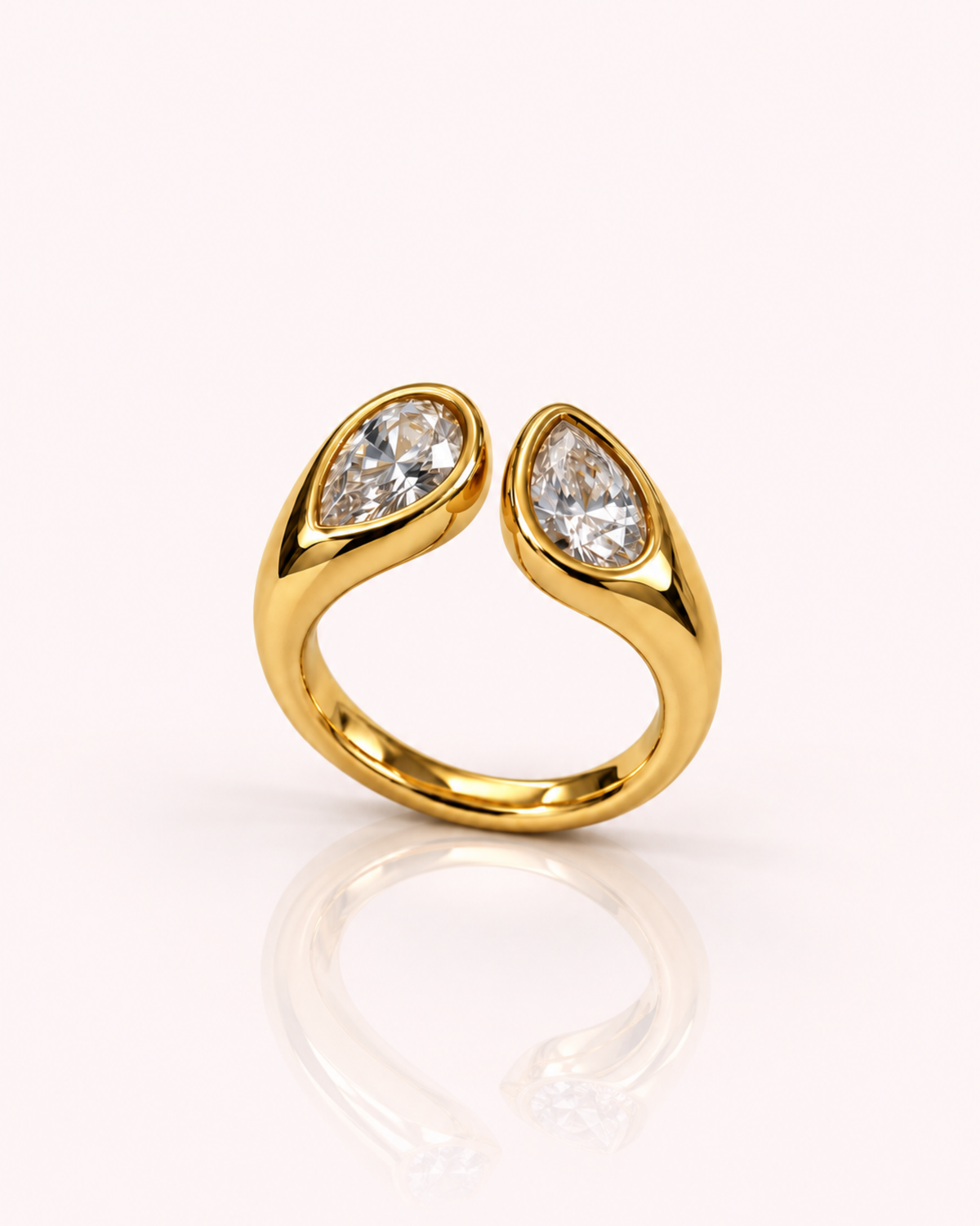 ANELLO DOPPIA GOCCIA