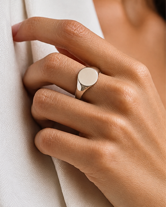Anello Timbro Tondo