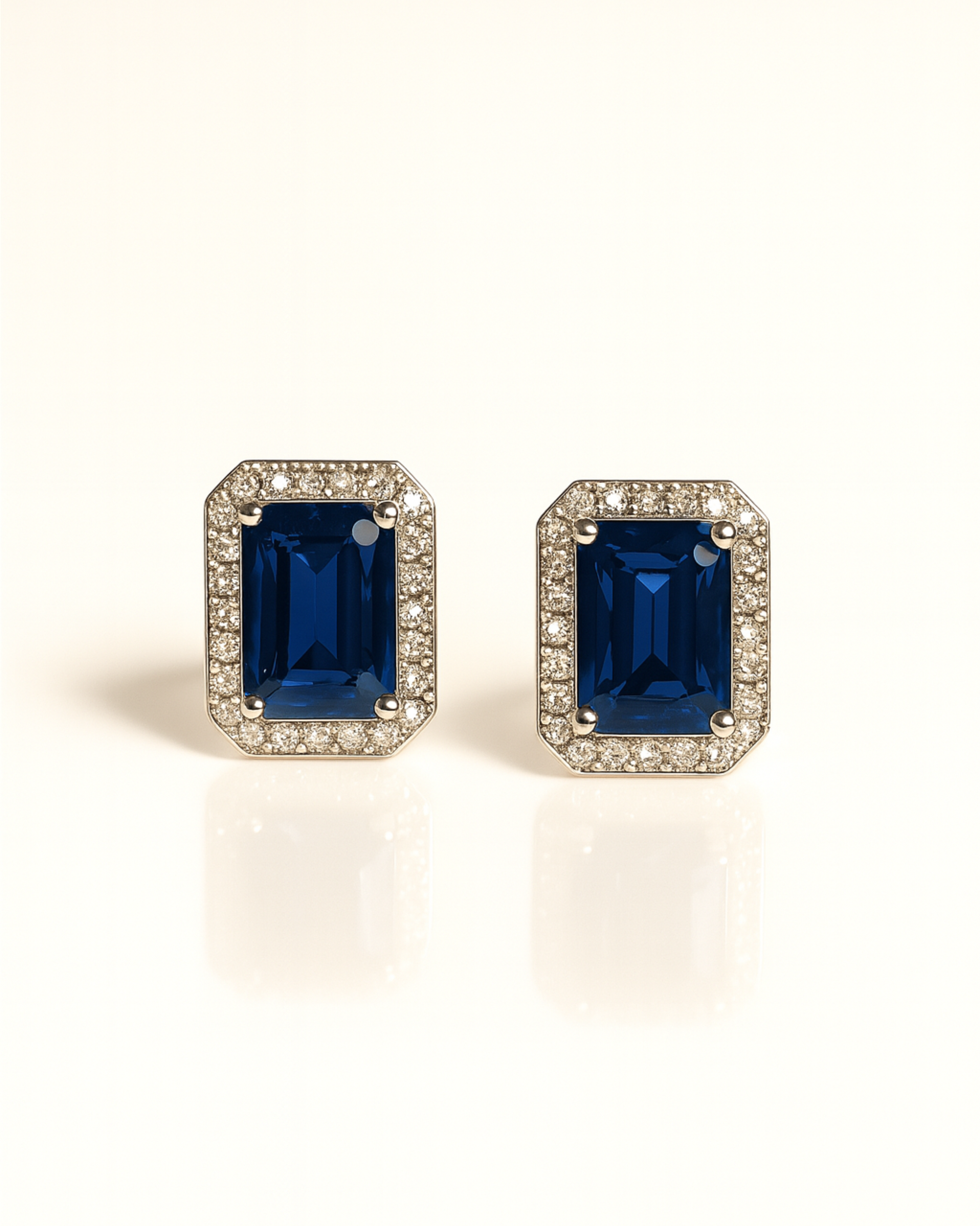 Orecchini Luce Blu