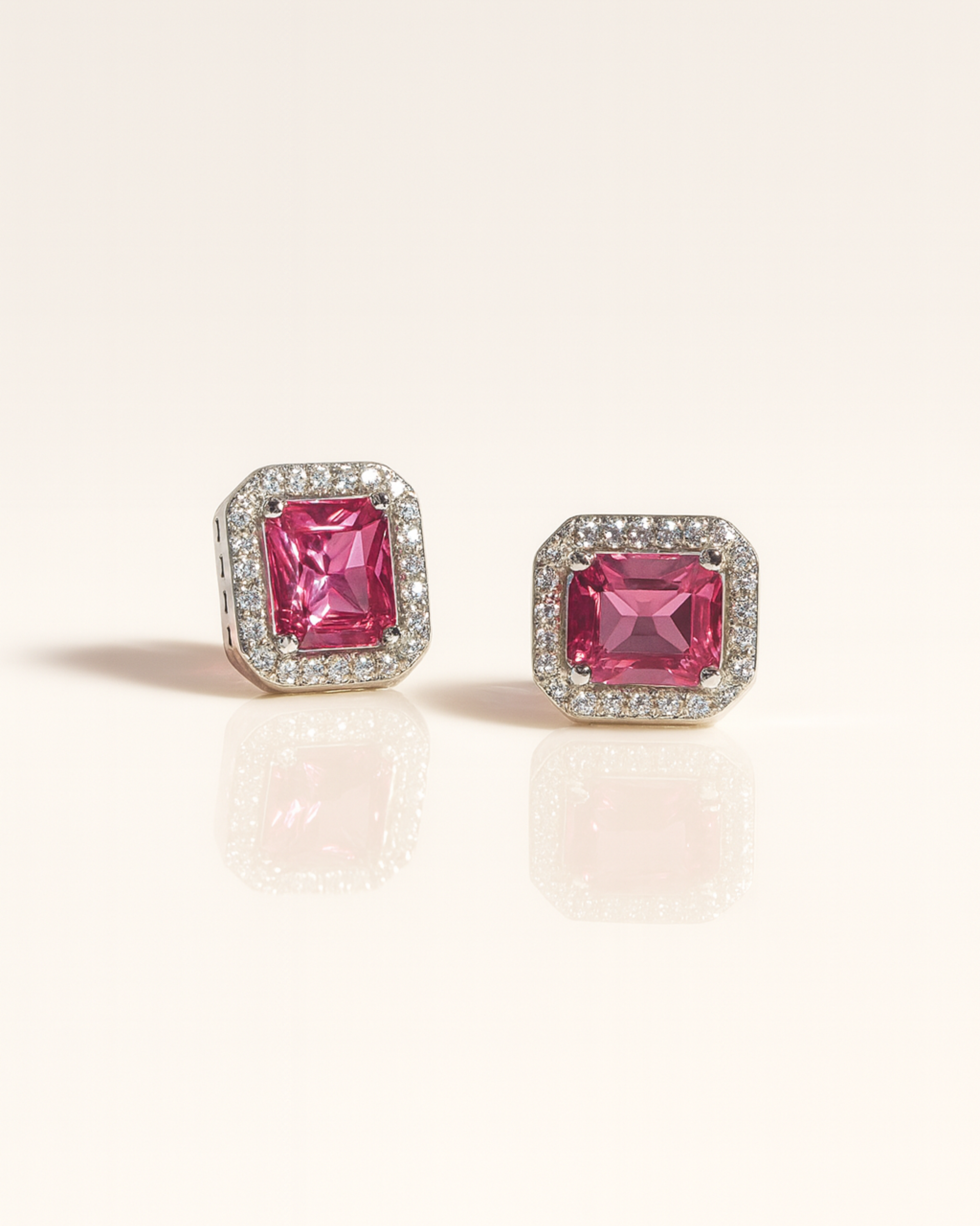 Orecchini Luce rosa