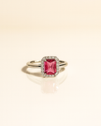 Anello Crystal pink
