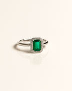 Anello Crystal green