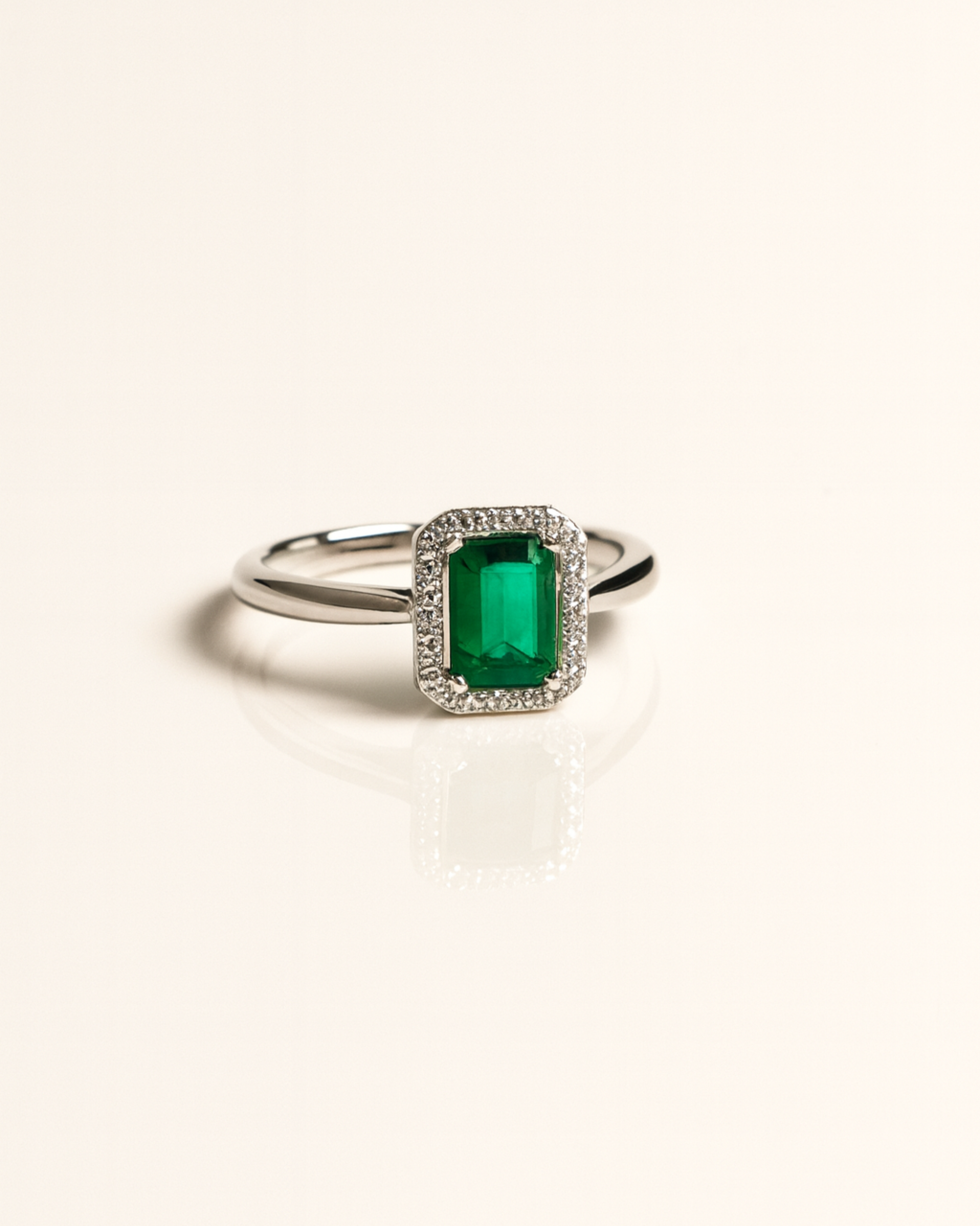 Anello Crystal green