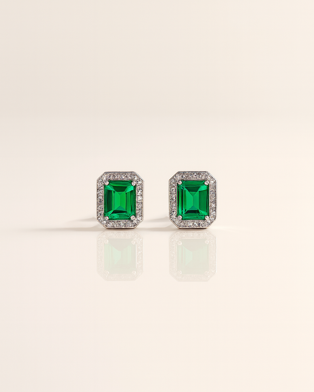Orecchini Luce Verde