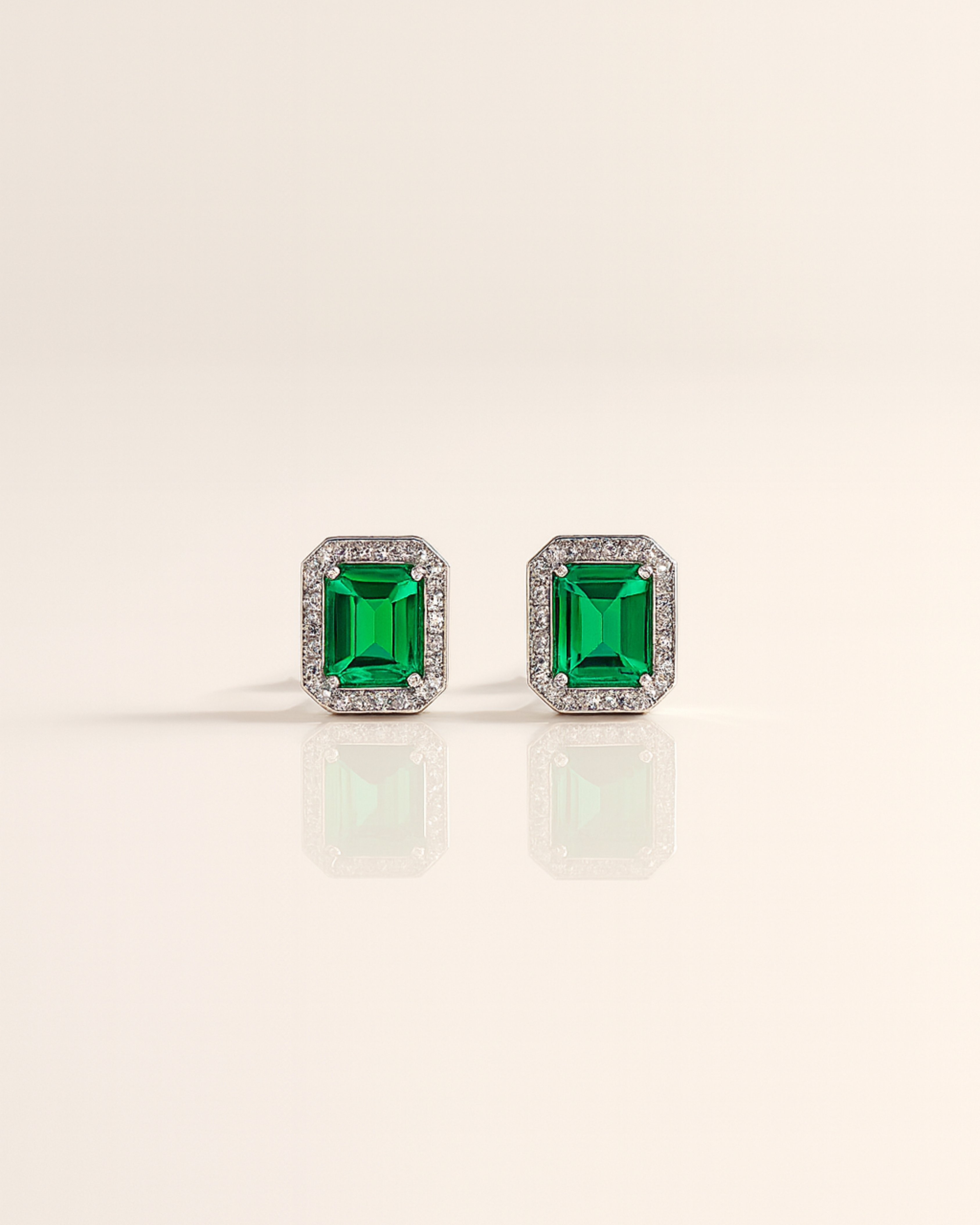 Orecchini Luce Verde