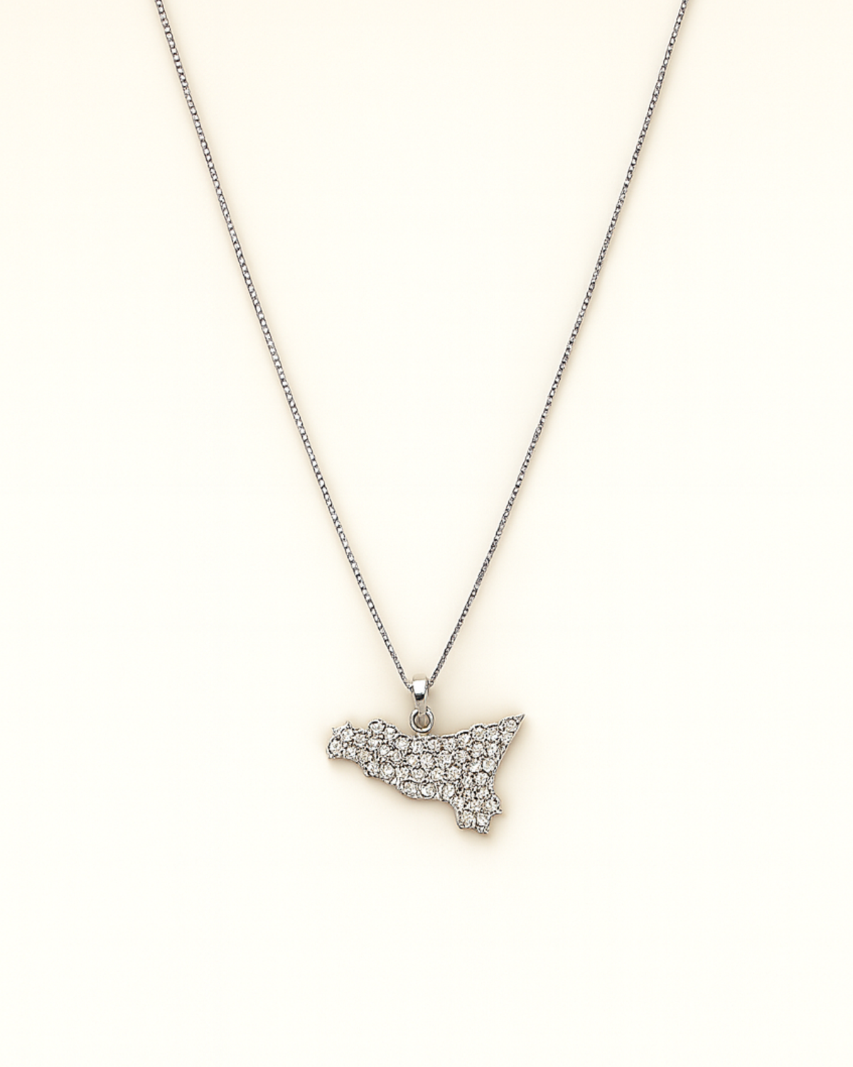Collana Sicilia con zirconi